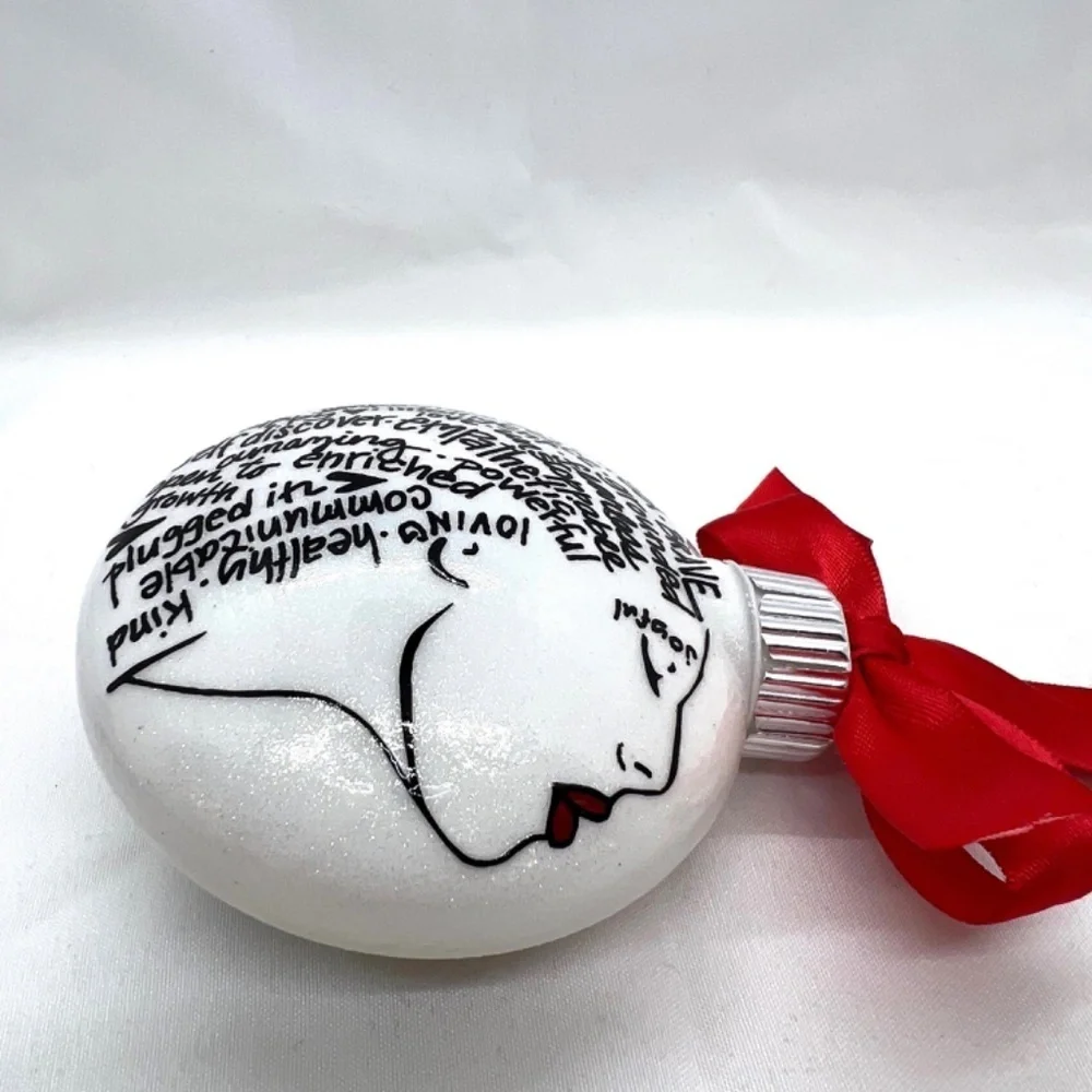 Christmas Ornament: Words of Affirmation – Spread Positivity and Holiday Cheer!